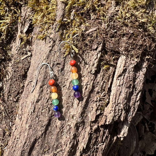 Rainbow Chakra Earrings