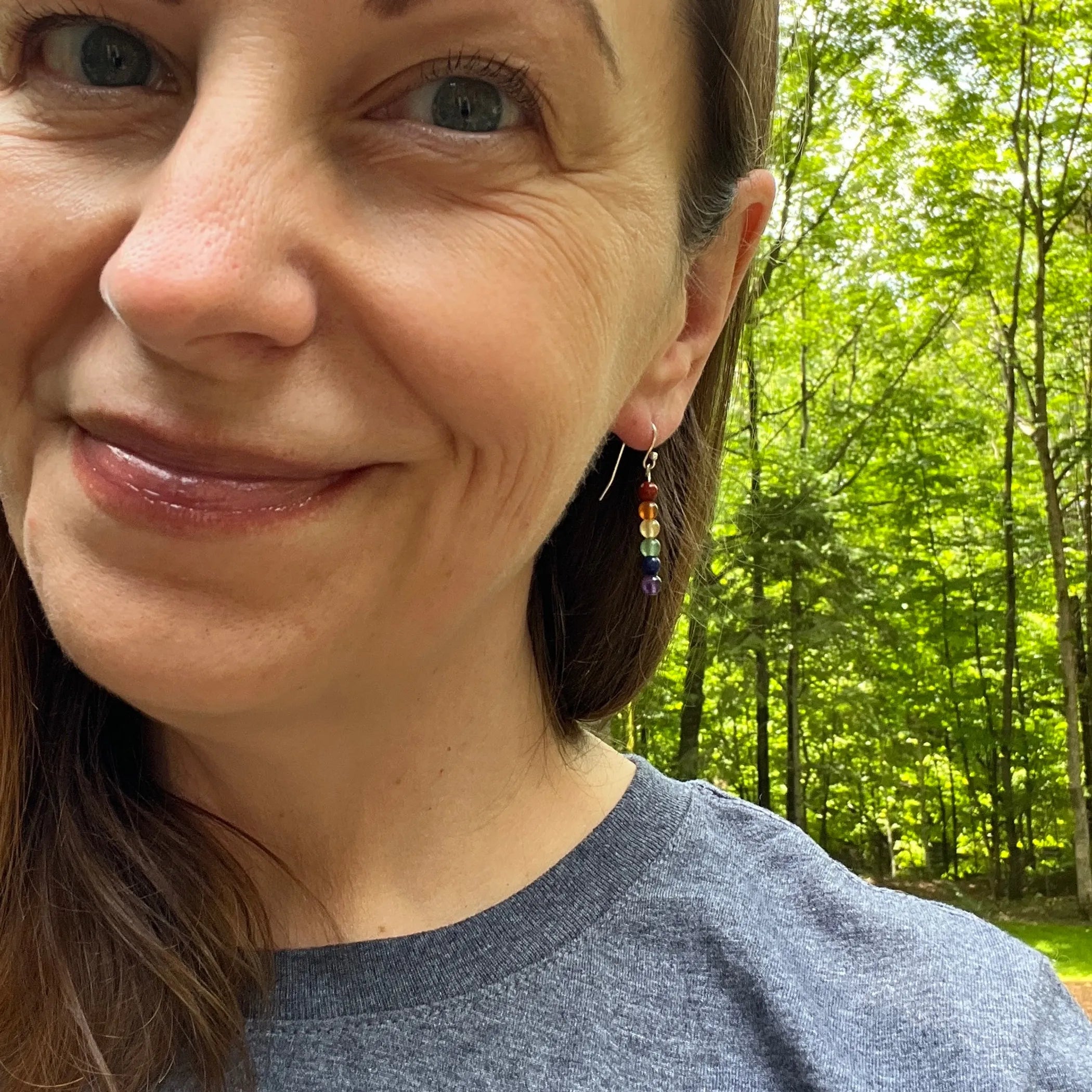Rainbow Chakra Earrings